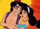 Jogar Aladdin's Love Kiss - Desenhos Animados