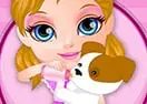 Baby Barbie Adopts a Pet