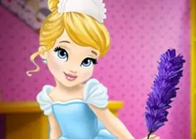 Baby Cinderella House Cleaning