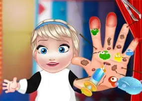 Baby Elsa Hand Doctor