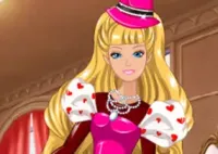 Jogar Barbie's Valentine's Patchwork Dress