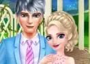 Jogar Boy and Elsa Dating Make Up - Salão de Beleza