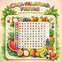 Caça-Palavras: Frutas