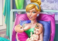 Jogar Cinderella Twins Birth - Bebês