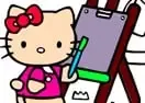 Jogar Colorir com Hello Kitty