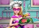 Jogar Super Barbie Real Cooking - Infantis