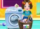 Daria Washing Clothes