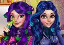 Jogar Descendants Wicked Real Makeover - Tratamento de Pele
