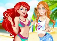 Jogar Disney Princess Beach Fashion 1