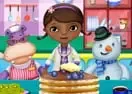 Jogar Doc McStuffins and Friends Cooking Pancakes