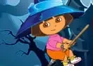 Jogar Dora Halloween Devils Castle - Infantis