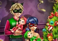 Jogar Dotted Girl Family Christmas