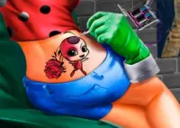 Jogar Dotted Girl Tattoo Procedure - Meninas