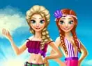 Elsa And Anna Summer Break