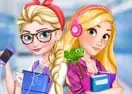 Elsa & Rapunzel: College Girls
