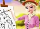Jogar Elsa Drawing Teacher