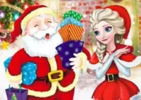 Elsa Make Christmas Gift