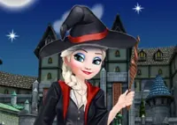 Jogar Elsa First Day In Hogwarts School