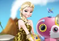 Elsa Time Travel Prehistoric Age