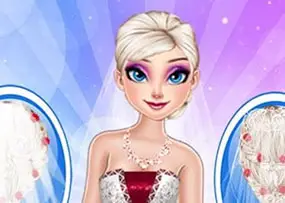 Elsa Wedding Hair Design