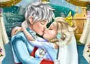 Elsa Wedding Kiss