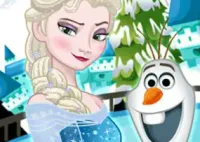 Jogar Elsa's Laundry Time