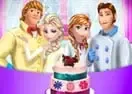 Jogar Frozen Family Cooking Wedding Cake
