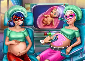 Hero BFFs Pregnant Check-up