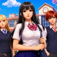 High School Girls Classroom Life