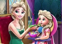 Jogar Ice Queen Toddler Feed - Bebês