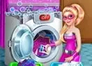 Jogar Super Barbie Washing Capes