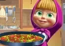 Jogar Masha & The Bear Cooking Tortilla Pizza