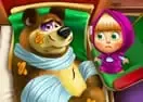 Jogar Masha And The Bear Injured - Desenhos Animados