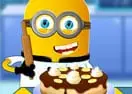 Minion Cooking Banana Cake