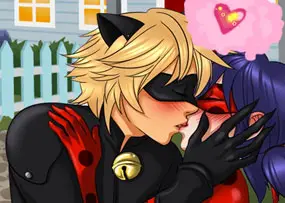 Miraculous Ladybug Kissing