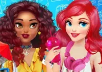 Jogar Moana & Ariel: Travel in Style - Salão de Beleza