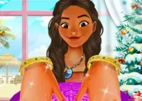 Jogar Moana Christmas Manicure - Manicure