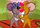 Jogar Mr and Mrs Jerry Kissing - Desenhos Animados