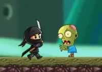 Jogar Ninja Kid vs Zombies - Luta