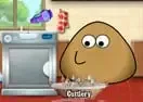 Jogar Pou Washing Dishes - Infantis