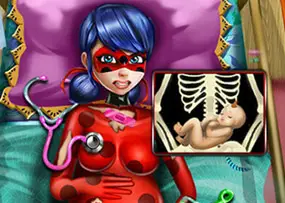 Pregnant Dotted Girl Emergency