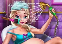 Jogar Pregnant Ice Queen Bath Care - Salão de Beleza