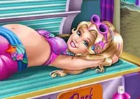 Jogar Pregnant Princess Tanning Solarium
