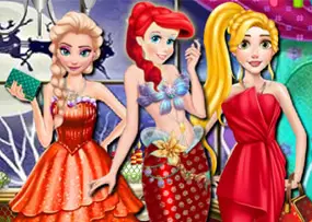 Princess At Christmas Ball