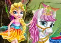 Jogar Princess Fairytale Pony Grooming - Animais