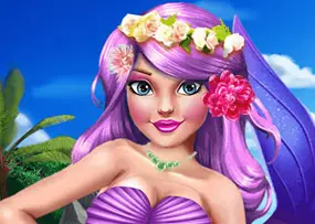 Princess Mermaid Makeup Style