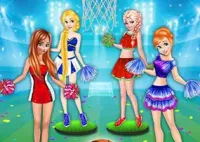 Princesses Basketball Team Cheerleader