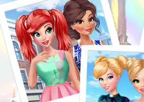 Princesses BFFs Selfies