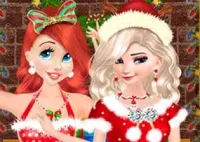 Jogar Princesses Christmas Photos Album