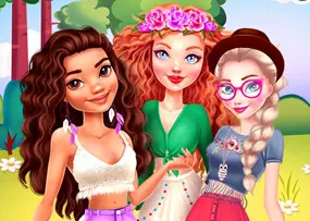 Princesses Summer Glamping Trip